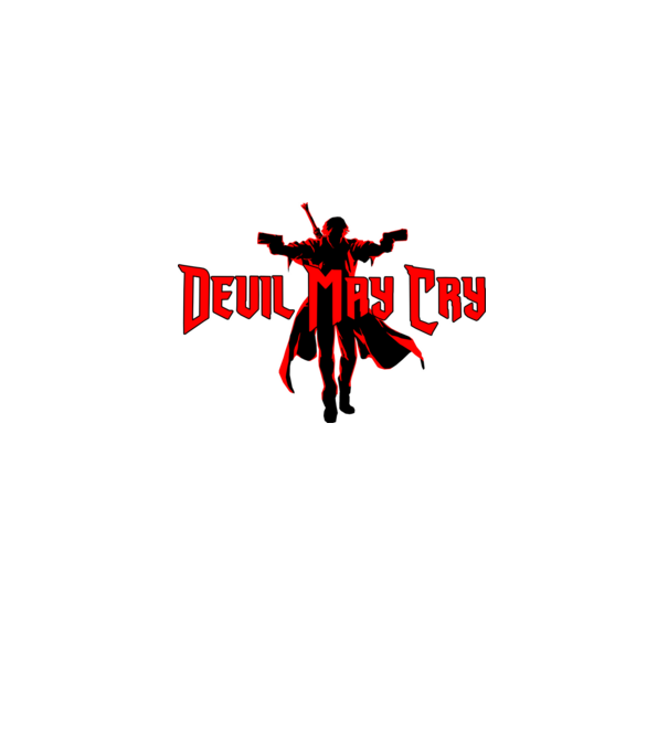 Devil May Cry (Fekete Dante) minta piros pólón