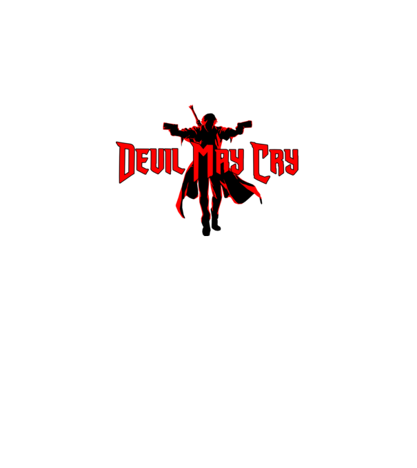 Devil May Cry (Fekete Dante) minta piros pólón