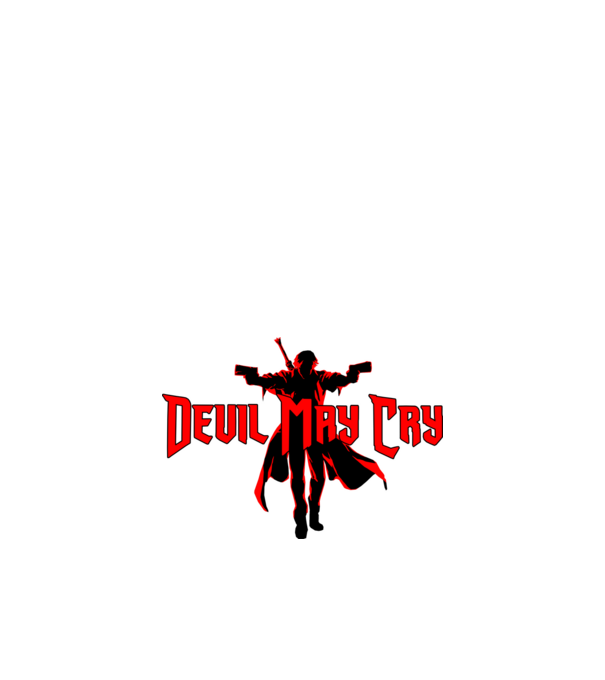 Devil May Cry (Fekete Dante) minta piros pólón