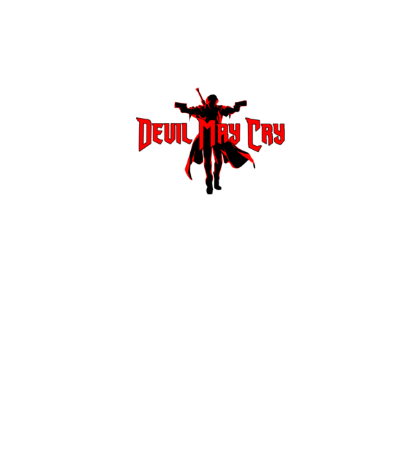 Devil May Cry (Fekete Dante) minta fekete pólón