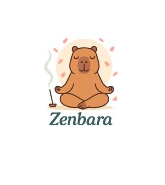 Zenbara minta fehér pólón
