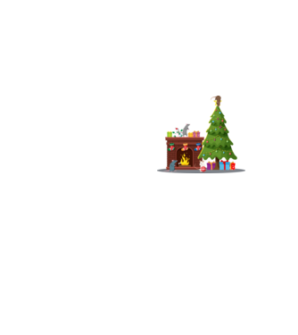 Ratty Christmas minta neonsárga pólón