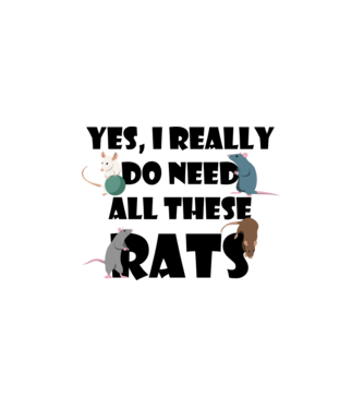 Need rats minta fehér pólón