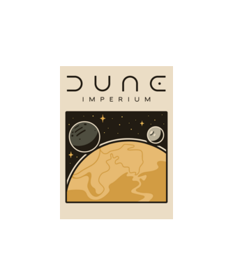 Dune: Imperium minta fehér pólón