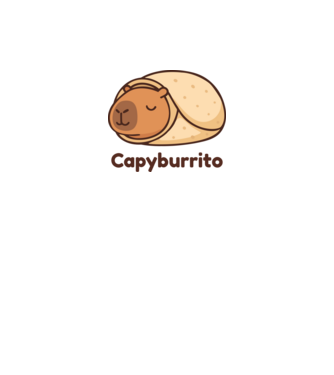 Capyburrito minta türkiz pólón