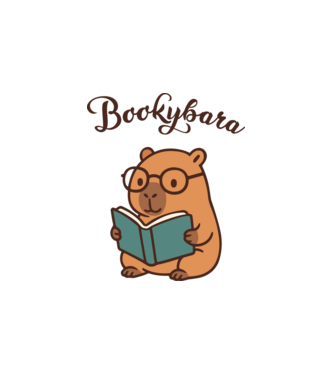 Bookybara minta fehér pólón