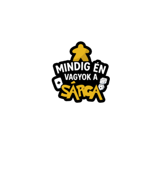Mindig én vagyok a sárga minta fekete pólón