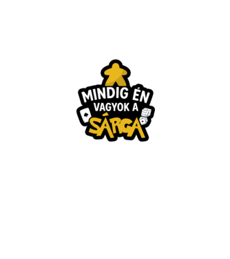 Mindig én vagyok a sárga minta fekete pólón