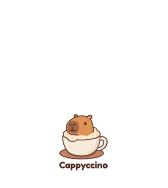 Cappyccino minta világos rózsaszín pólón