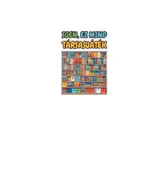 Igen, ez mind társasjáték minta fehér pólón