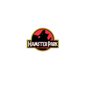 Hamster Park minta fekete pólón