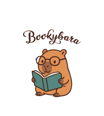 Bookybara minta fehér pólón