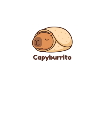 Capyburrito minta türkiz pólón