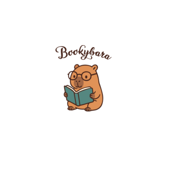 Bookybara minta fehér pólón