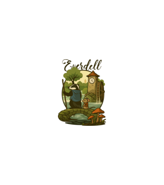 Everdell minta homokszín pólón