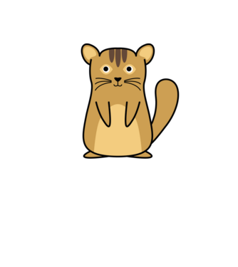 Father of Chipmunks minta fehér pólón