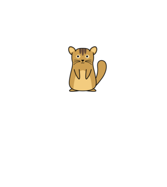 Mother of Chipmunks minta fekete pólón
