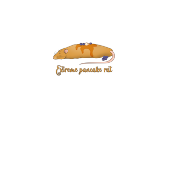 Extreme pancake rat minta szürke pólón