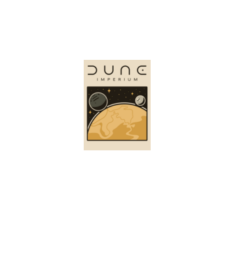 Dune: Imperium minta fekete pólón