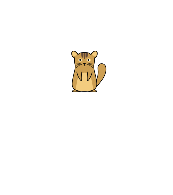 Father of Chipmunks minta narancssárga pólón