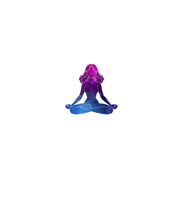 Univerzum meditáció minta fehér/piros pólón