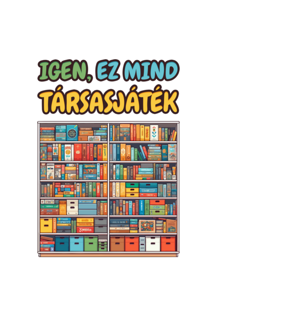 Igen, ez mind társasjáték minta világoskék pólón