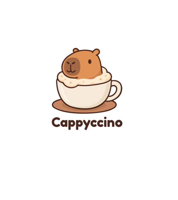 Cappyccino minta rózsaszín pólón