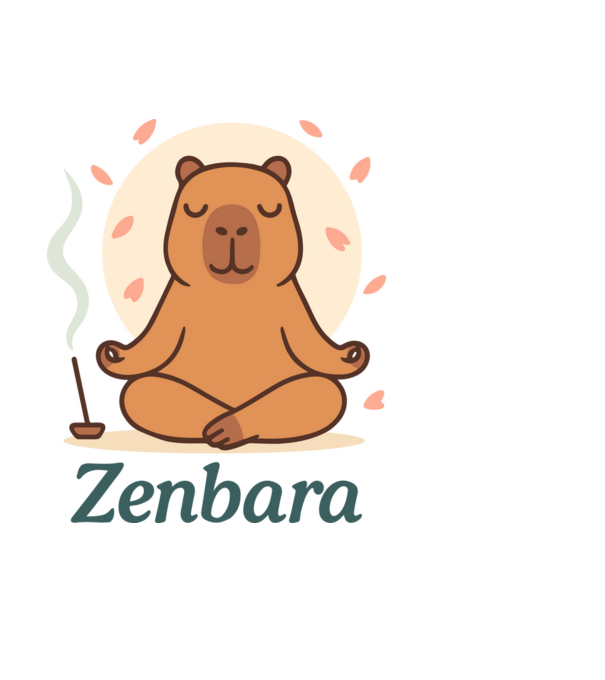 Zenbara minta fekete pólón