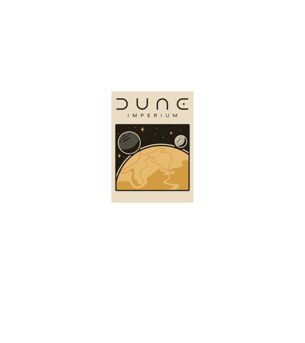 Dune: Imperium minta fekete pólón