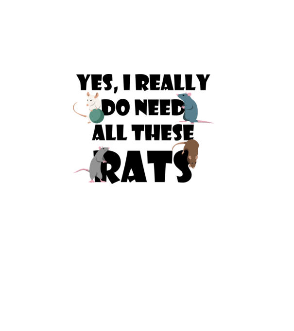 Need rats minta szürke pólón