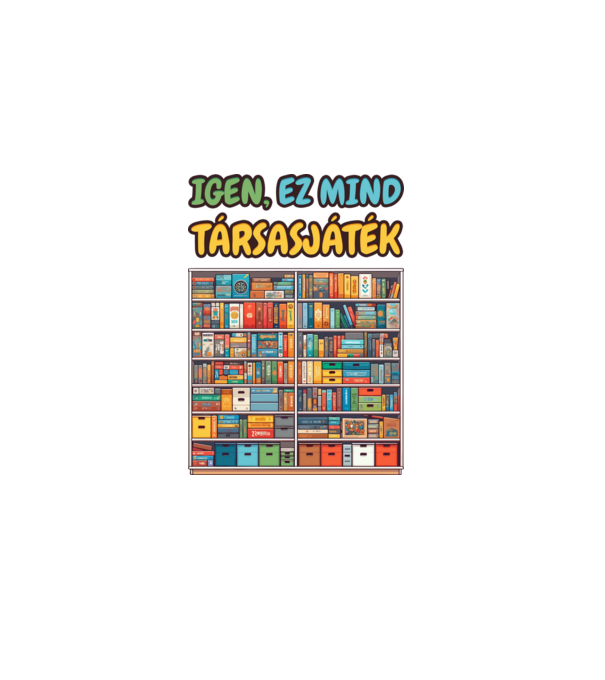 Igen, ez mind társasjáték minta szürke pólón