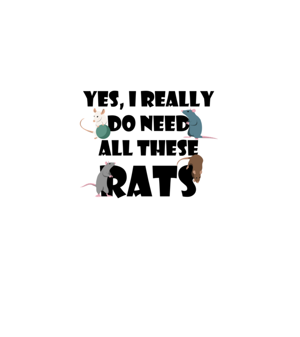 Need rats minta szürke pólón
