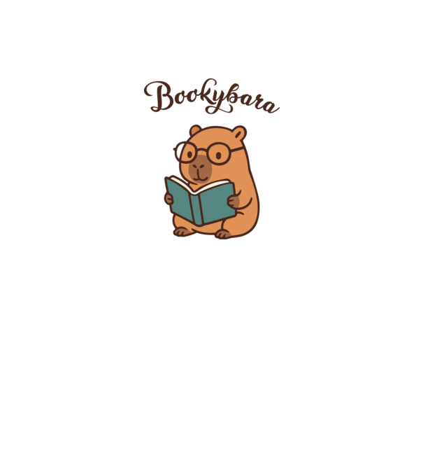 Bookybara minta homokszín pólón