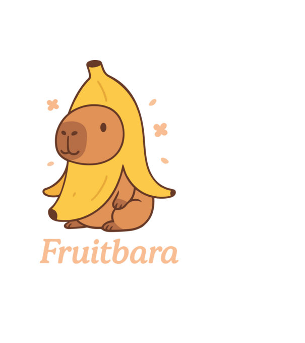 Fruitbara minta fekete pólón