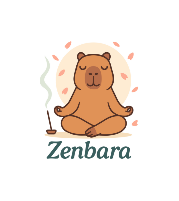 Zenbara minta fehér pólón