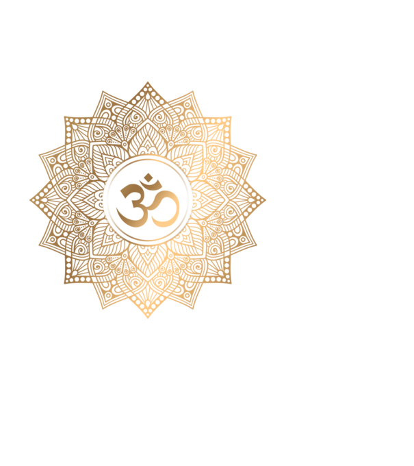 Arany mandala minta fekete pólón