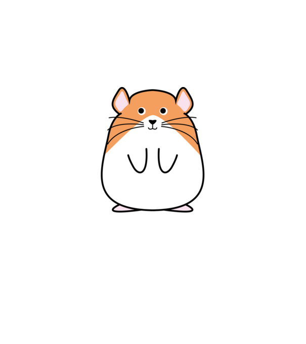 Father of Hamsters minta fehér pólón