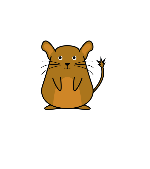 Degu minta zöld pólón