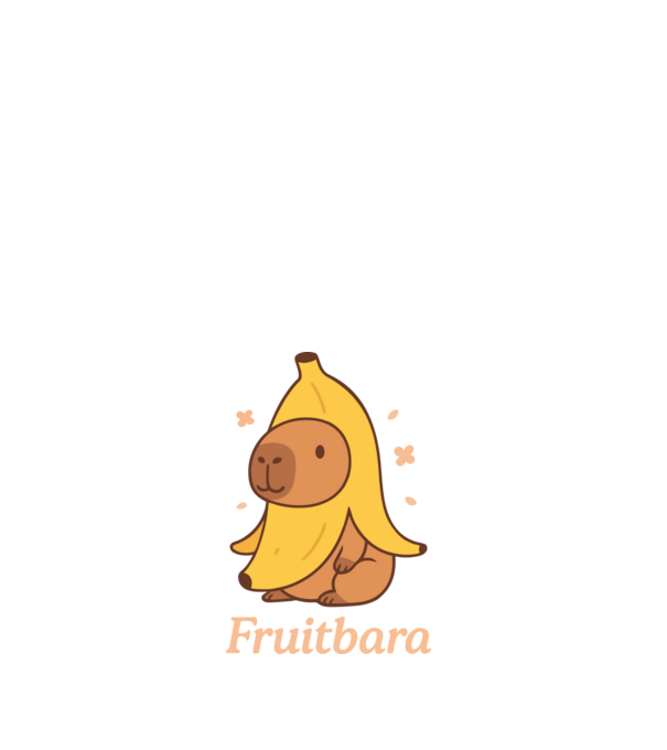 Fruitbara minta fehér pólón