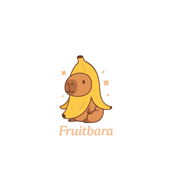 Fruitbara minta fekete pólón