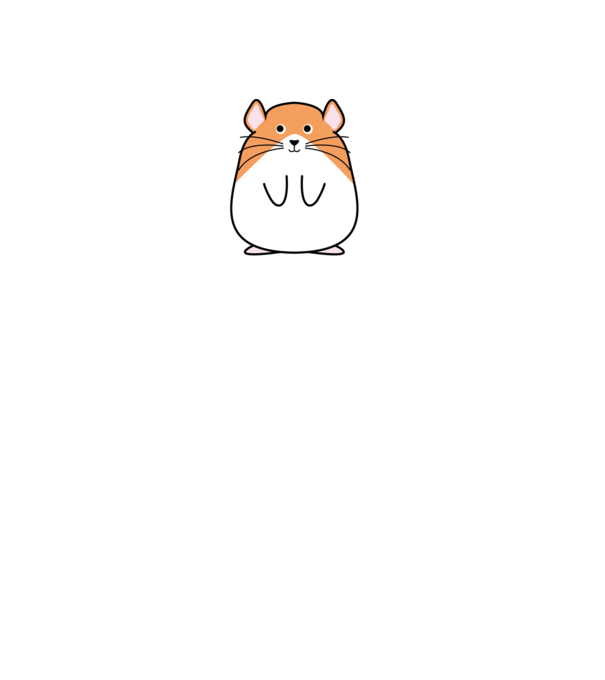 Mother of Hamsters minta királykék pólón