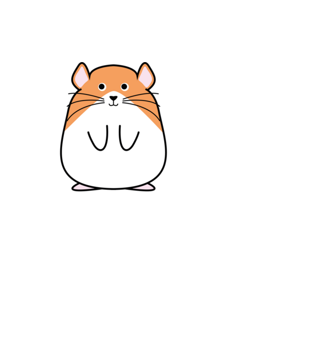 Father of Hamsters minta sötétkék pólón