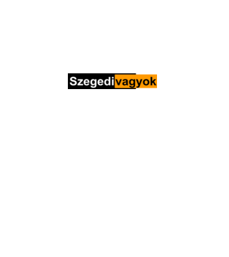 Szeged minta fekete pólón