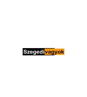 Szeged minta fekete pólón