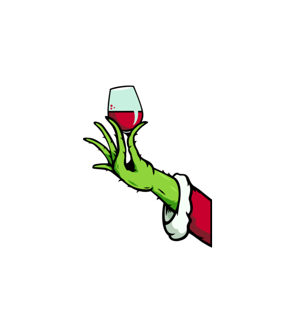 Christmas Wine minta fehér pólón