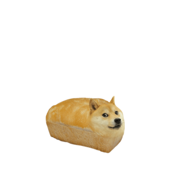 Doge minta homokszín pólón