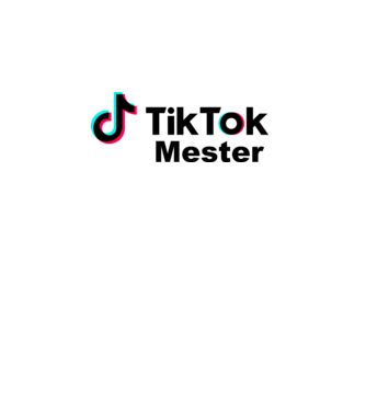 Tiktok mester minta fehér pólón