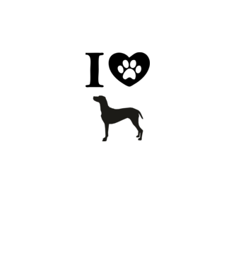 Vizsla minta fehér pólón