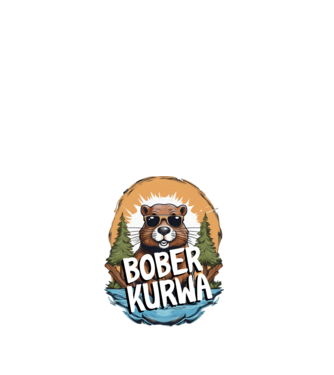 Bober kurwa minta fehér pólón