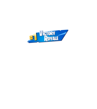 Fortnite Nyertes minta fehér pólón